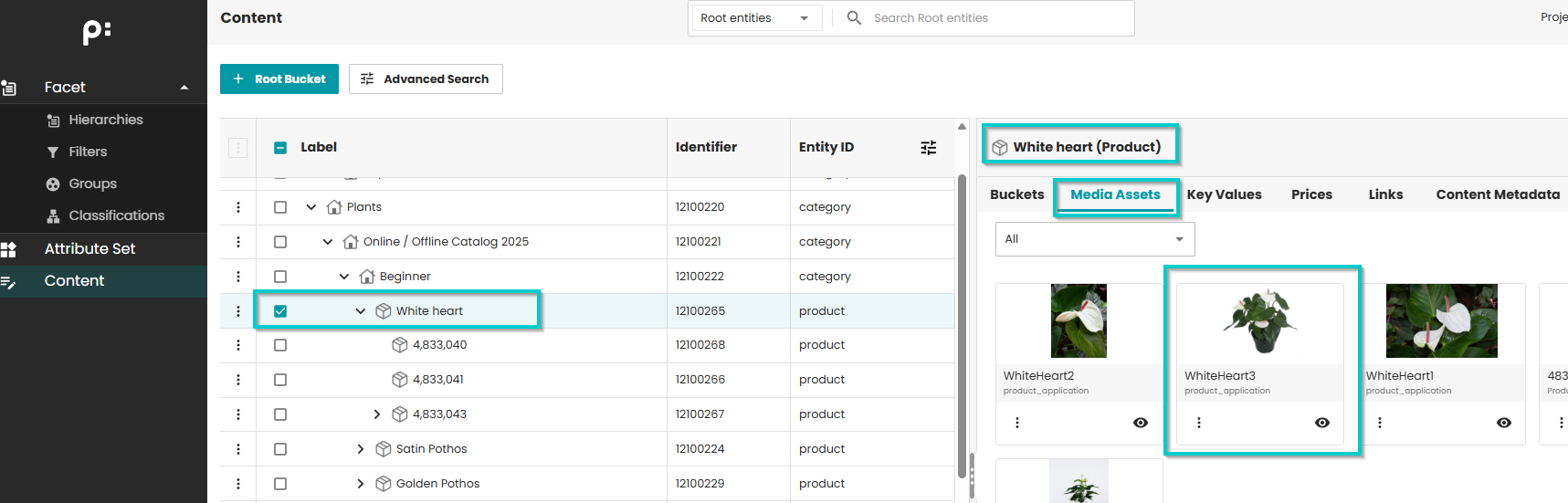Product image in priint