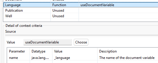 Context language